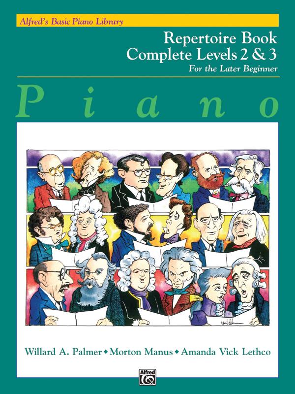 Alfred's Basic Piano Library Repertoire Book 2-3 - Complete