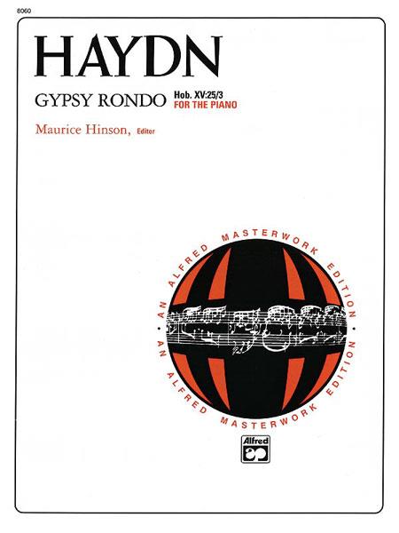 Gypsy Rondo, Hob. XV: 25/3 - pro klavír