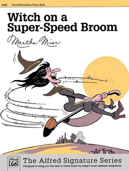 With On A Super Speed Broom  - noty pro klavír