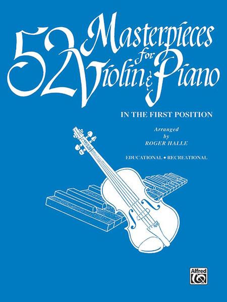 52 Masterpieces for Violin & Piano - pro housle