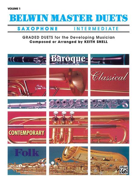 Belwin Master Duets (Saxophone), Intermed Vol. 1 - noty pro saxofon