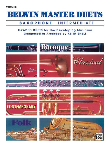 Belwin Master Duets (Saxophone), Intermed Vol. 2 - noty pro saxofon
