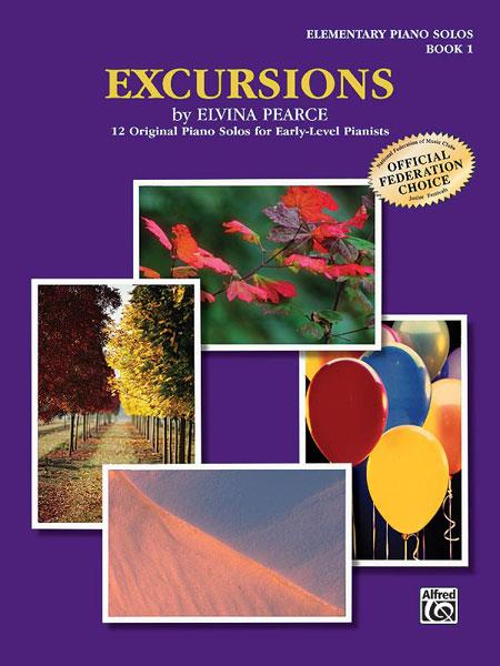 Excursions, Book 1 - 12 Original Piano Solos for Early-Level Pianists - pro klavír