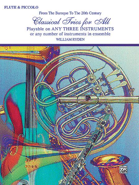 Classical Trios For All - noty pro příčnou flétnu