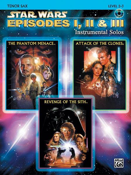 Star Wars: Episodes I, II & III - noty pro saxofon