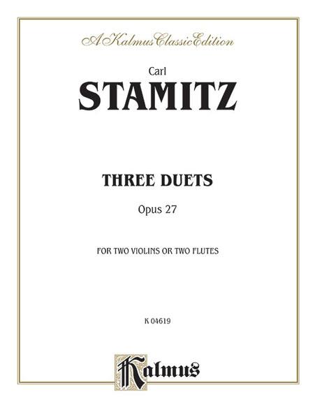 Three Duets, Op. 27 - duety pro dvoje housle