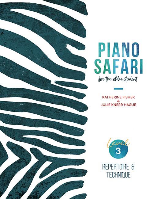 Piano Safari: Older Beginner Rep/Tech 3 - noty na klavír