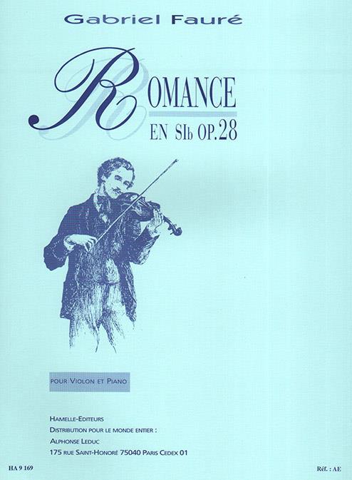 Romance For Violin And Piano In E Flat Op.28 noty pro housle a klavír