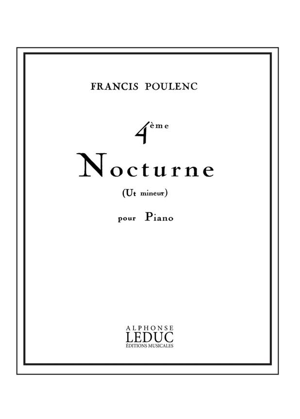 Nocturne No.4 In C minor 'Bal fantôme' - pro klavír