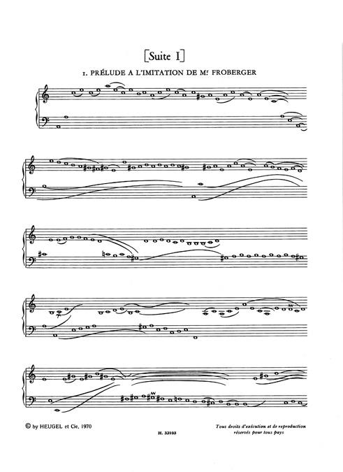 Pieces de Clavecin Vol.1 - noty pro cembalo