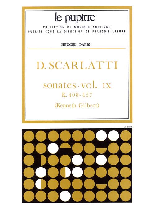 Domenico Scarlatti: Sonatas, Volume 9 - K. 408-457 - noty pro cembalo