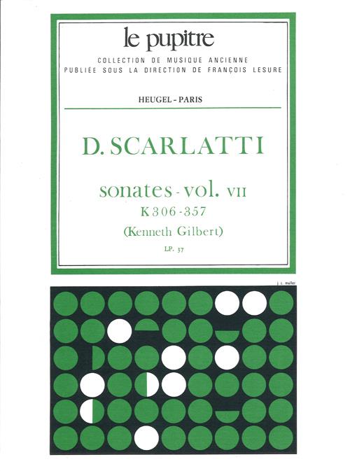 Sonatas Vol.7 - Sonates K306 a K357 LP37 - noty pro cembalo