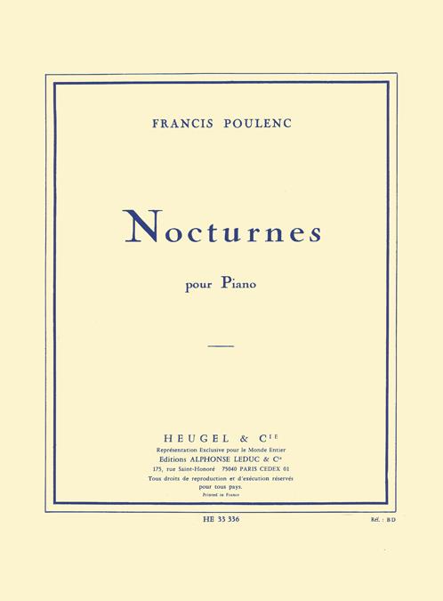 Nocturnes For Piano - Recueil Piano - pro klavír