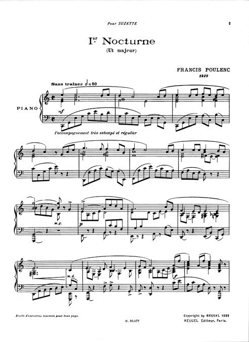 Nocturnes For Piano - Recueil Piano - pro klavír