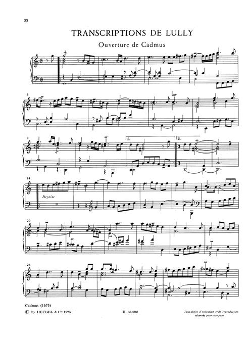 Pièces de clavecin (lp54)/volume 2 - noty pro cembalo