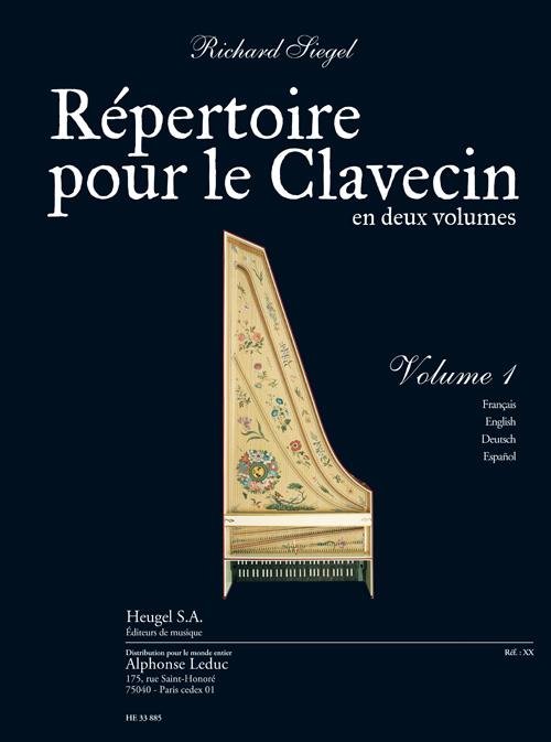 Répertoire pour le clavecin volume 1[5e-6e] - noty pro cembalo