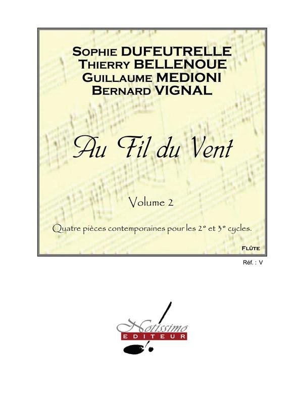 Au Fil Du Vent v. 2 Flute Solo Anthology - na příčnou flétnu