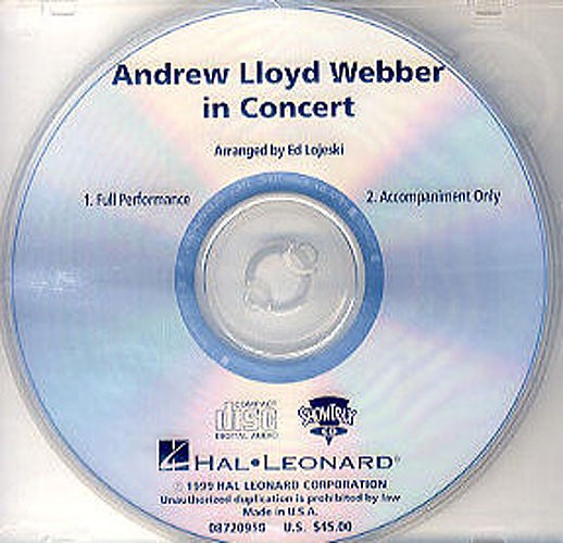 Andrew Lloyd Webber-In Concert (Na koncertě)- CD s doprovodem