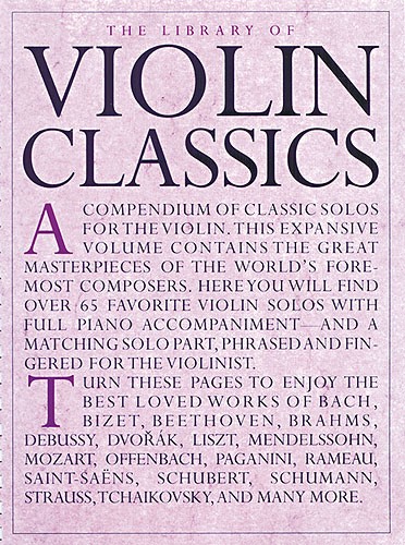 The Library Of Violin Classics - Housle a klavír