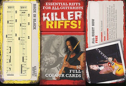 Killer Riffs! 52 Full Colour Cards