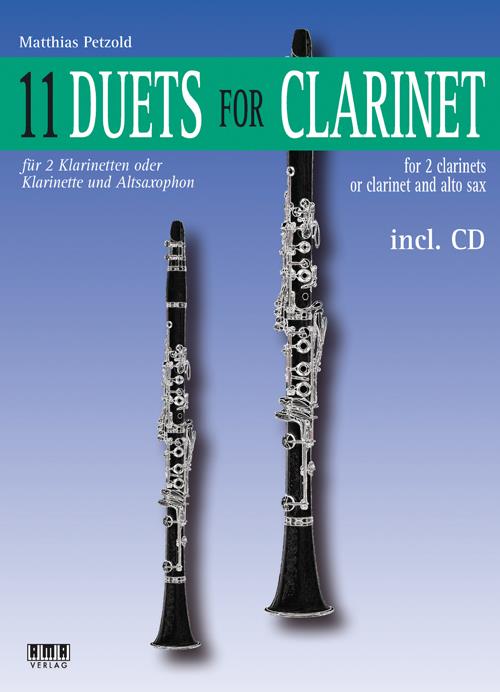 11 Duets for Clarinet - Für 2 Klarinetten oder Klarinette und Altsaxophon