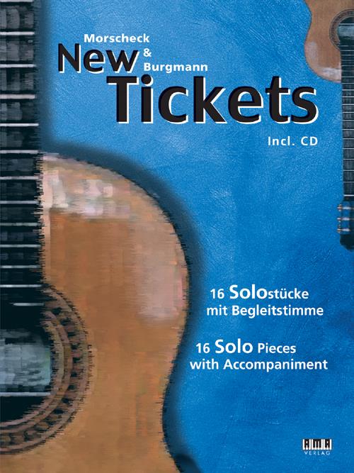 New Tickets - 16 Solostücke mit Begleitstimme - noty pro kytaru