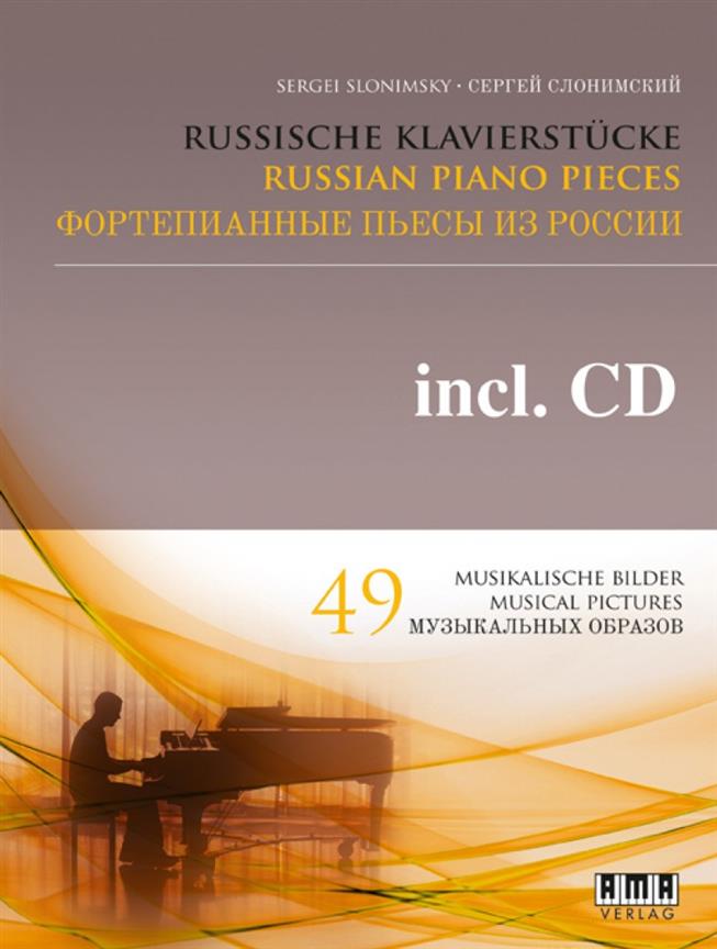 Russische Klavierstücke - 49 musikalische Bilder - noty pro klavír