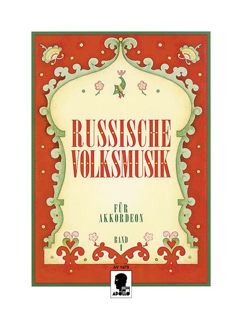 Russische Volksmusik 1 noty  pro akordeon