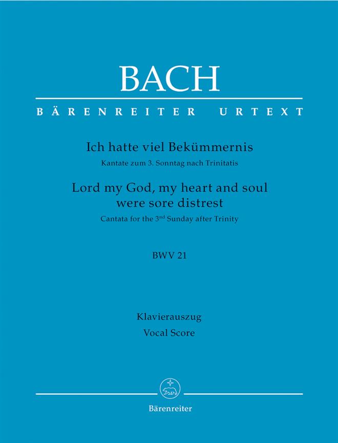 Cantata No. 21 - BWV 21 - Cantata for the 3rd Sunday after Trinity - úprava pro klavír