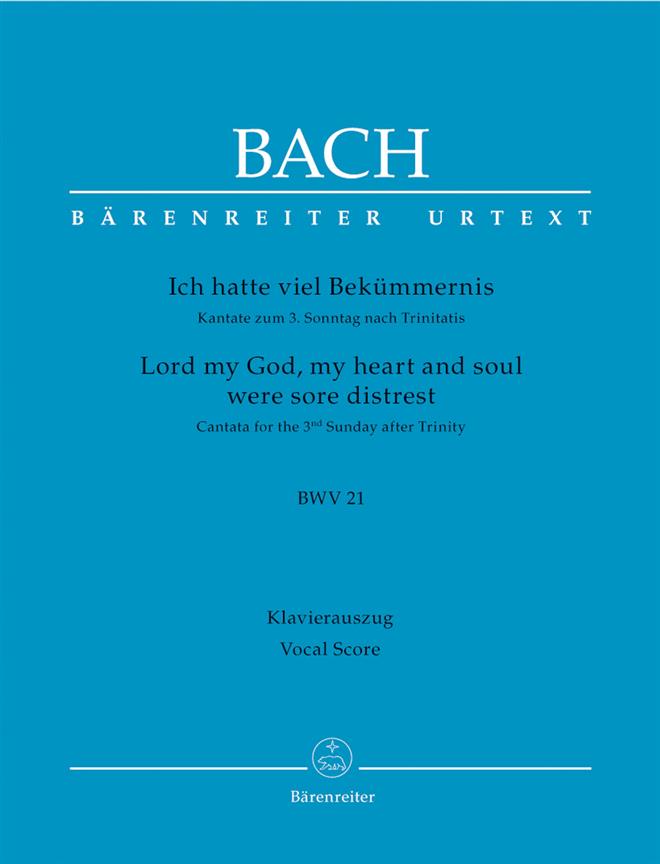 Cantata No. 21 - BWV 21 - Cantata for the 3rd Sunday after Trinity - úprava pro klavír