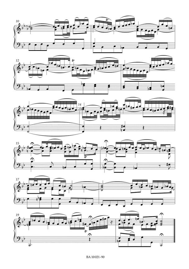Cantata No. 21 - BWV 21 - Cantata for the 3rd Sunday after Trinity - úprava pro klavír
