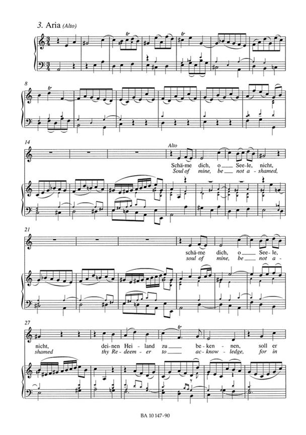 Cantata BWV 147 Herz Und Mund Und Tat Und Leben - úprava pro klavír