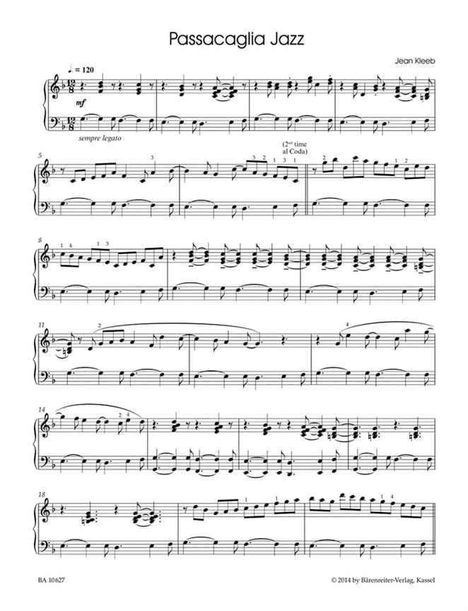 Jazzy Piano - pro klavír