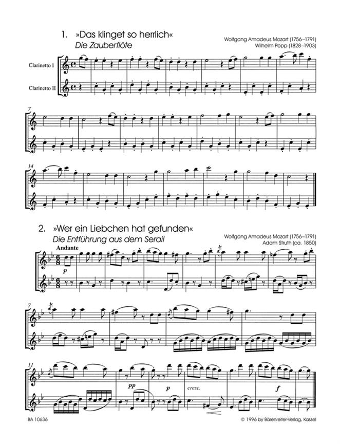 Classic Hits for two Clarinets - dva klarinety