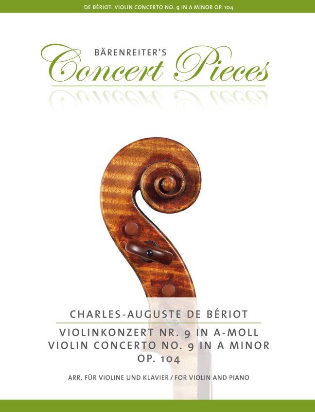 Violin Concerto No. 9 in A minor op. 104 - Arranged for Violin and Piano noty pro housle a klavír