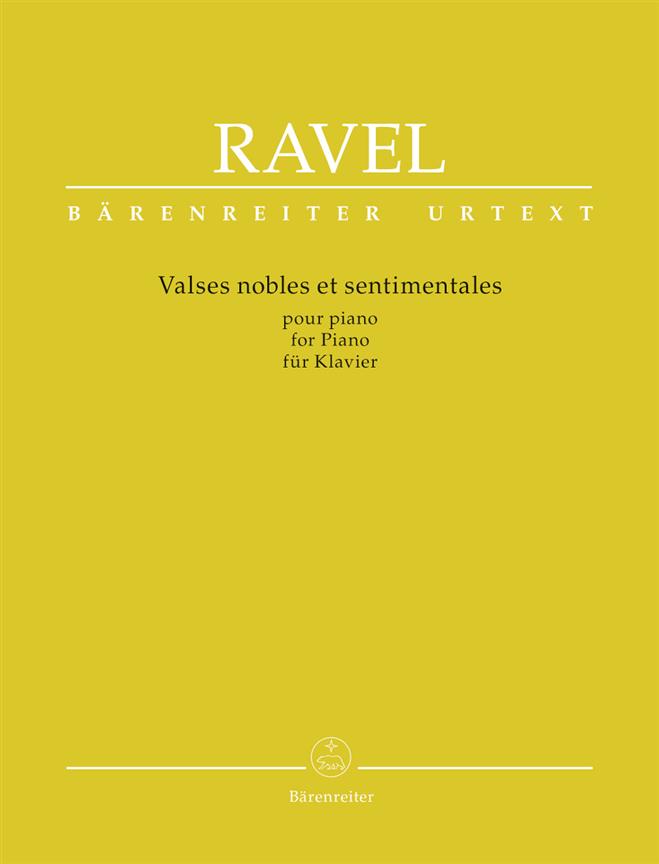 Valses nobles et sentimentales - pro klavír