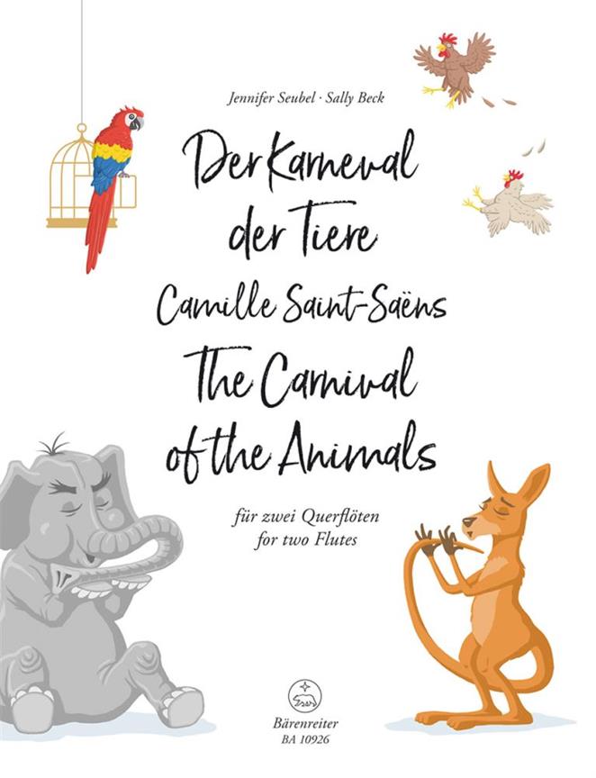 The Carnival Of Animals For Two Flutes - pro dvě příčné flétny