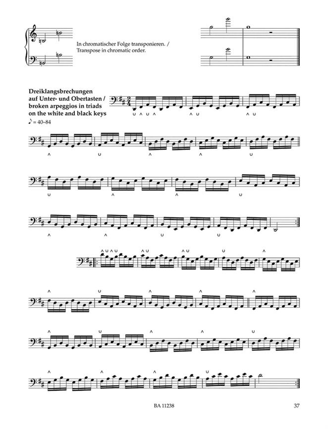 Compendium of Organ Performance Technique I and II - Handbook of classical-modern organ playing - noty pro varhany