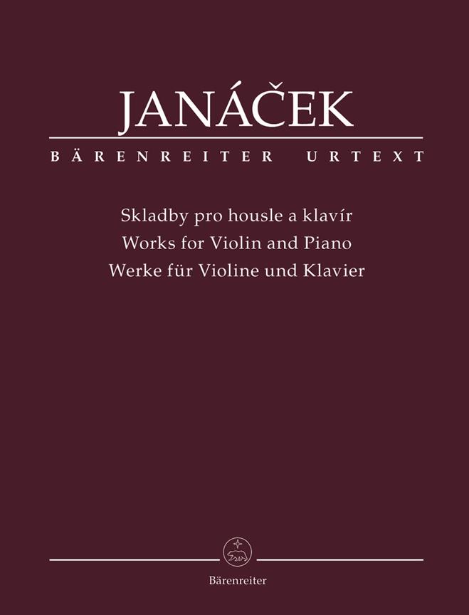Works for Violin and Piano noty pro housle a klavír