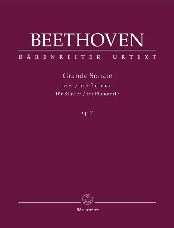 Grande Sonate - In Es Für Klavier Op. 7 - pro klavír