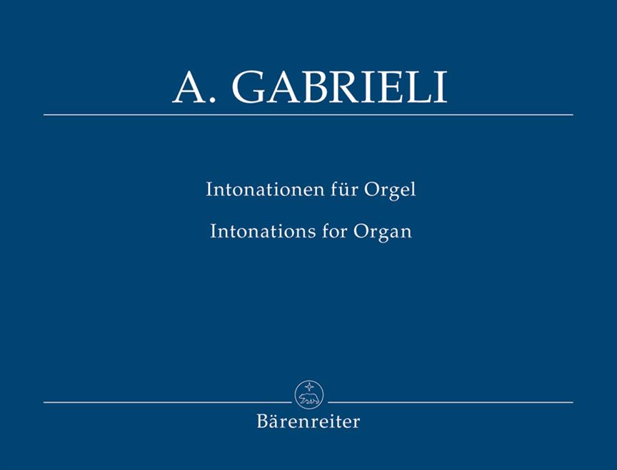 Intonations for Organ or Harpsichord - for Organ or Harpsichord - noty pro varhany