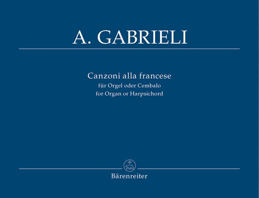 Canzoni alla francese for Organ or Harpsichord - for Organ or Harpsichord - noty pro varhany