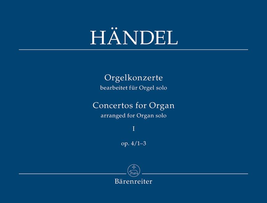 Concerten 1 Op.4 (1-3) - noty pro varhany
