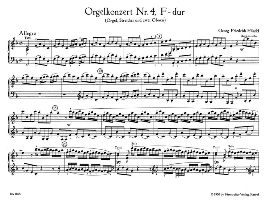 Concerten 2 Op.4 (4-6) - noty pro varhany