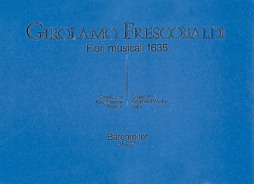 Fiori Musicali 1635 Org. 5 - pro varhany