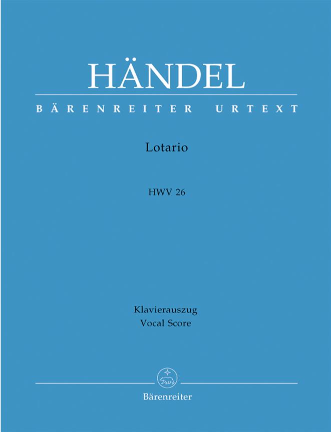 Lotario HWV 26 - Opera in three acts - opera