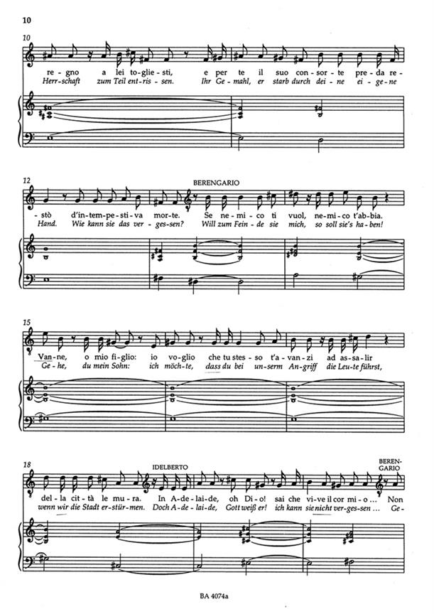 Lotario HWV 26 - Opera in three acts - opera