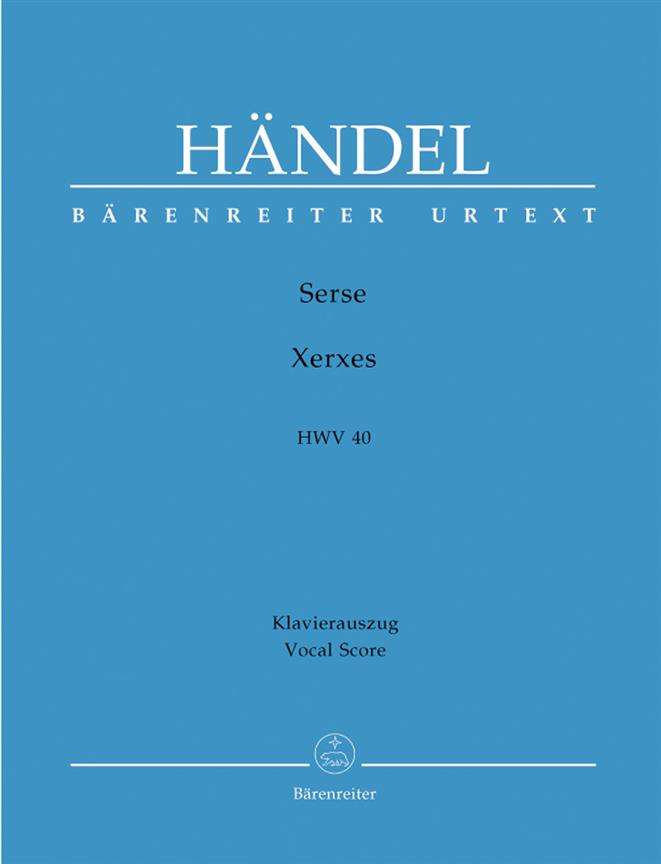 Serse - Xerxes HWV 40 - arie a klavír
