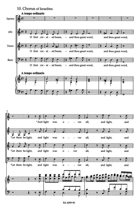 Samson HWV 57 - arie a klavír