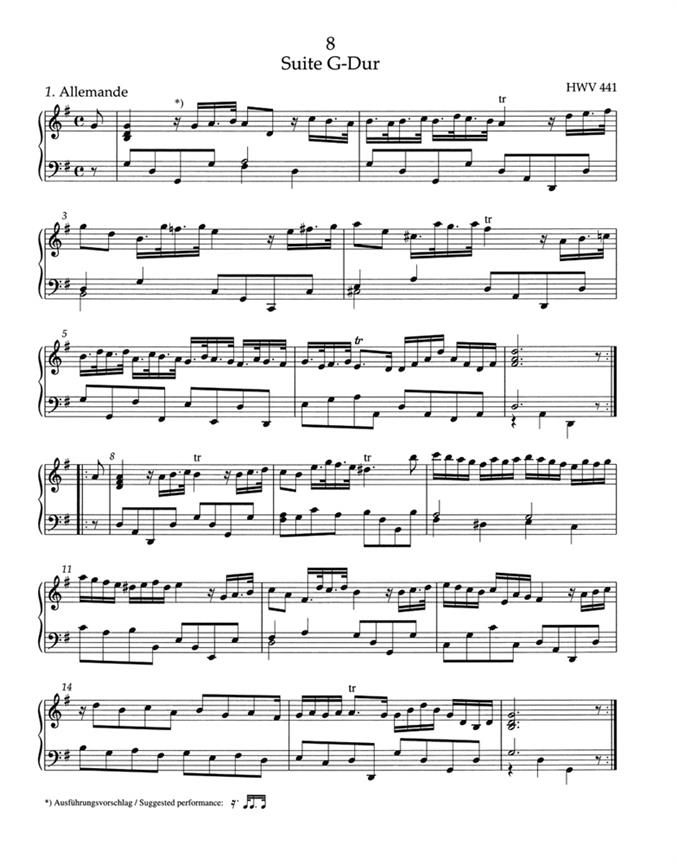 Keyboard Works II - Second Set Of 1733 - pro klavír
